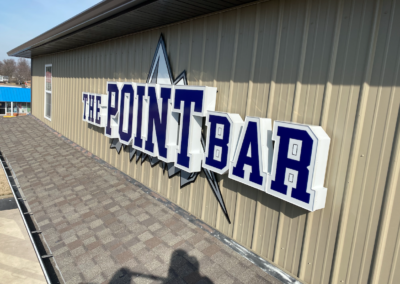 The Point Bar Bahr Signs